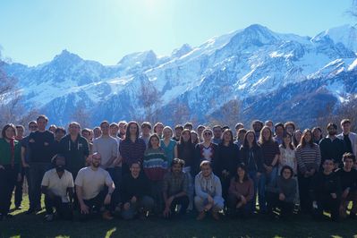 UNIVERSE+ School at Les Houches - Group photo (week 2)